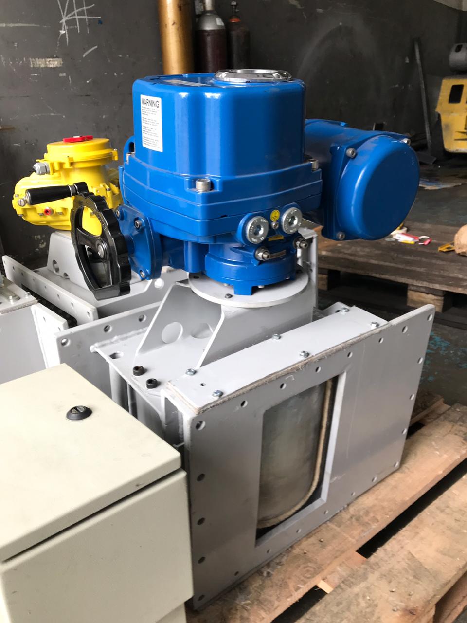 VÁLVULAS DE CONTROLE DE FLUXO MOTORIZADA